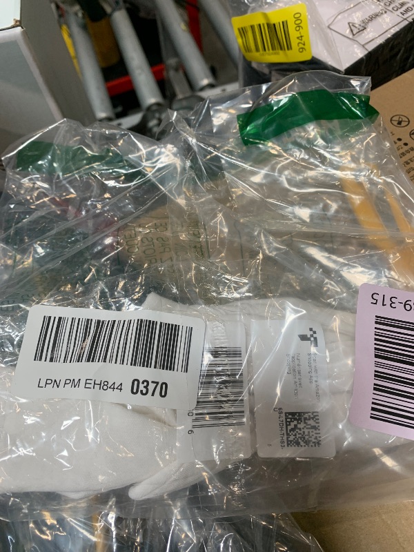 Photo 1 of 1 Pair (2 Gloves) - Gloves Legend - 100% White Cotton Marching Band Parade Formal Dress Costume Gloves For Men and Women - Medium