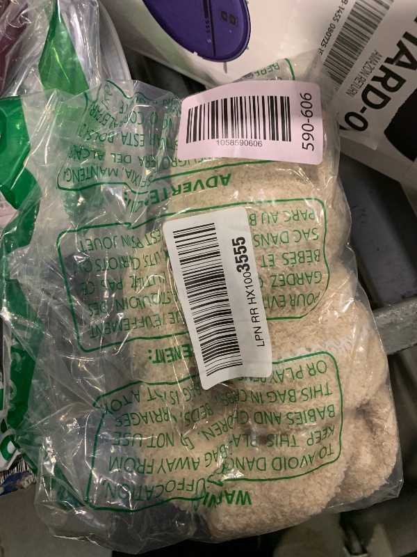 Photo 1 of **MISSING 1** Boyiee 2 Pairs Fuzzy High Socks for Women Thigh High Soft Warm Socks Winter Long Coral Fleece for Women(Khaki)