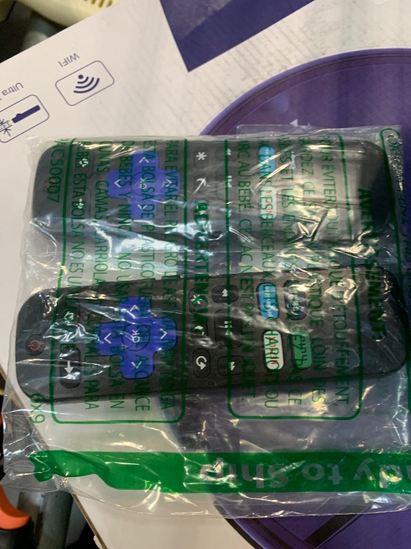 Photo 1 of (Pack of 2) Replacement Remote Control Compatible for Roku TV,for TCL Roku/for Hisense Roku/for Onn Roku(Not for Roku Stick,Box and Players)