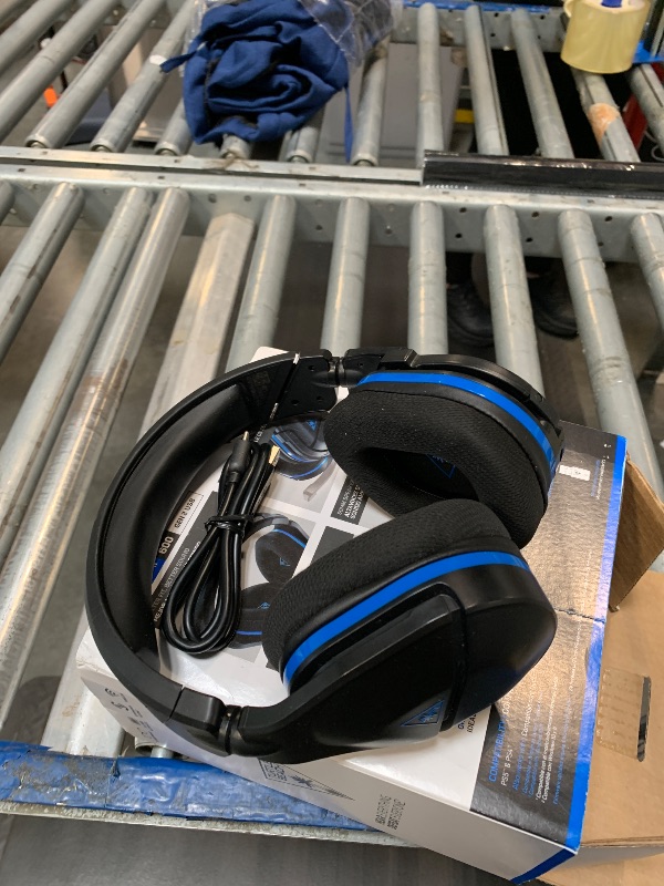 Photo 1 of ***missing the wireless receiver that it needs to work***Turtle Beach Stealth 600 Gen 2 USB Wireless Amplified Gaming Headset for PS5, PS4, PS4 Pro, Nintendo Switch, PC & Mac with 24+ Hour Battery, Lag-Free Wireless, & Sony 3D Audio - Black (Renewed)