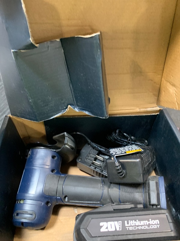 Photo 1 of ****MISSING DISCS***** ZEITE 3" Cordless Cut Off Tool,20V Mini Multi-Cutter,Portable Metal Chop Saw,Max Cutting Depth 1/2",3 Cutting Discs & 1 Flap Disc,2.0Ah Battery and Fast Charger