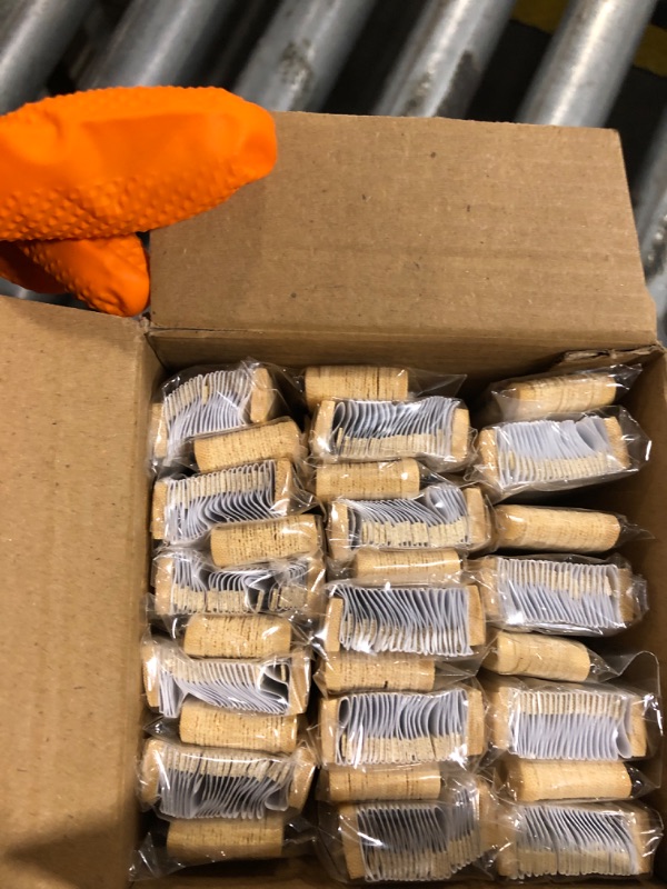 Photo 1 of JOHOUSE 28 Pcs White Paper Folding Hand Fans 8.3 Inch – Foldable Handheld Fans for Women, Wedding Party Favors, Bridal Shower, DIY Crafts, Photography Props