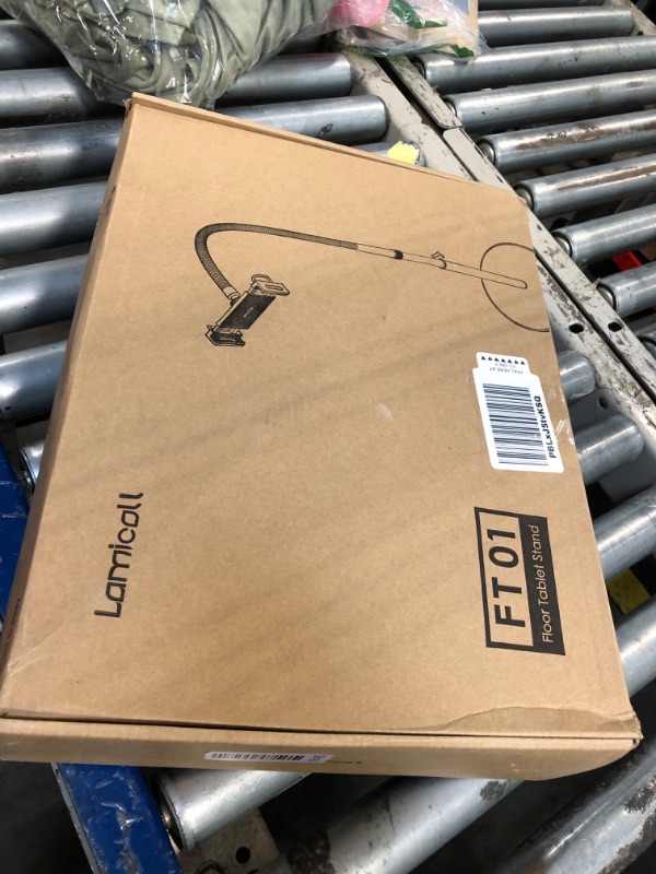 Photo 1 of ***Missing part*** Tablet Floor Stand Holder - Gooseneck Tablet Mount for Bed, 63" Adjustable Height & 10.6lb Stable Base, for 4.7-13" Tablets, iPad Pro 13/9.7, Air, Mini, Galaxy Tab, Kindle, Phones