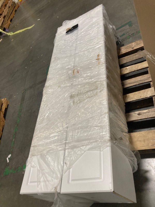 Photo 1 of **DAMAGE MINOR CHEK PHOTO** SystemBuild Evolution Kendall 24" Utility Storage Cabinet - White