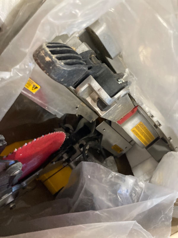 Photo 1 of ** VERY USED ** DEWALT Double Bevel Sliding Miter Saw, 12-inch, Compound (DWS780)