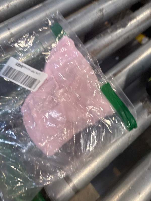 Photo 1 of ** ONLY PANTS** adidas Baby Girls Short Sleeve Ruffle Polo Dress 2-Piece Set, Clear Pink