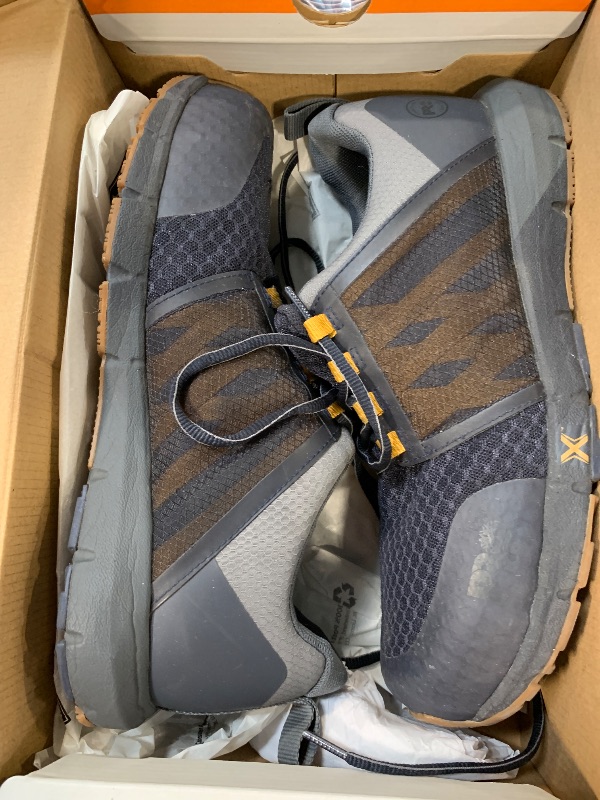 Photo 1 of ***USED***Timberland PRO Men's Radius Composite Safety Toe Industrial Athletic Work Shoe, Navy/Charcoal-2024 New, 9.5M ** VERY USED **