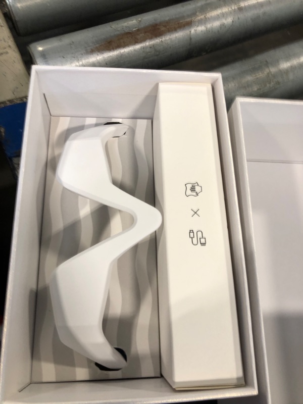 View 3 of Qcccmyy Under Eye Red Light Therapy Device, Red Light Therapy Glasses for Eyes Light-Weight Eye Massager for Reducing Dark Circles and Puffiness, Smoothing Fine Lines