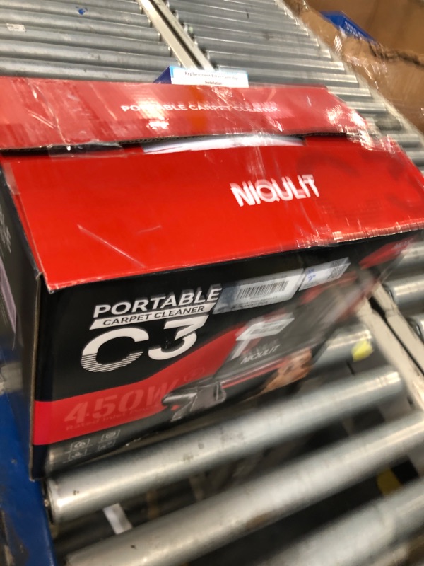 Photo 1 of ** VERY USED** Portable Spot Cleaner Machine for Carpet and Upholstery, Spot Cleaner for Area Rug, Stair and Furniture