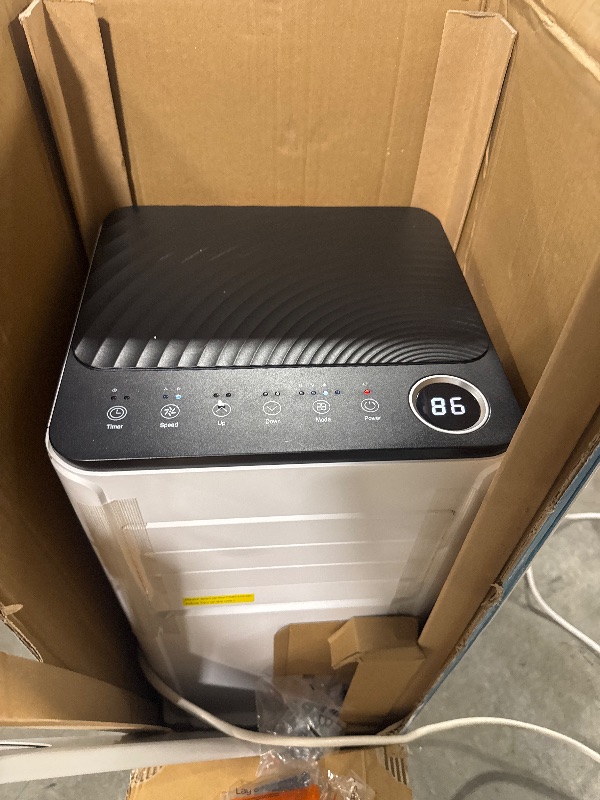 Photo 1 of ** Working air Tested functional** EUHOMY 10,000 BTU Portable Air Conditioners Up to 450 sq.ft, 3-1 Standing Smart Cooling AC with Remote, Dehumidifier, Fan, Air Conditioner Cools Room, 3 Modes, 24-hour timer, LED Display, Bedroom