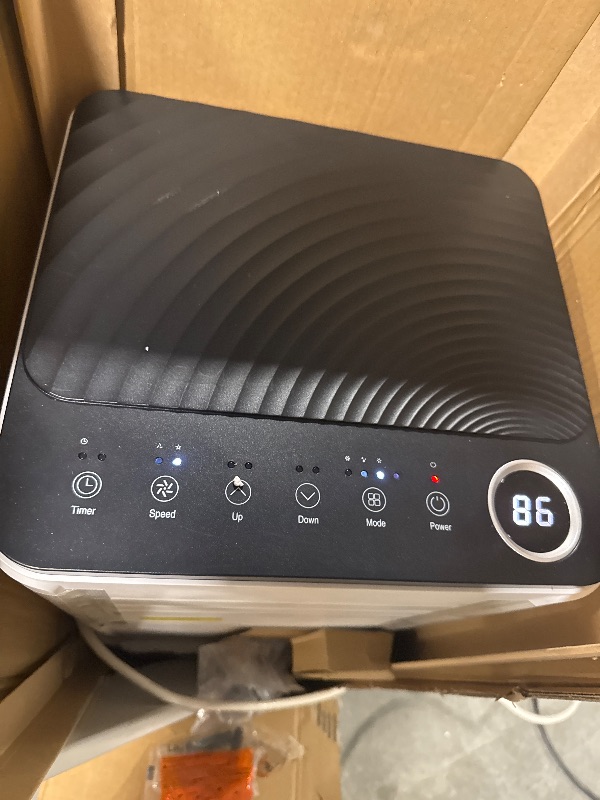 Photo 1 of ** Working air Tested functional** EUHOMY 10,000 BTU Portable Air Conditioners Up to 450 sq.ft, 3-1 Standing Smart Cooling AC with Remote, Dehumidifier, Fan, Air Conditioner Cools Room, 3 Modes, 24-hour timer, LED Display, Bedroom