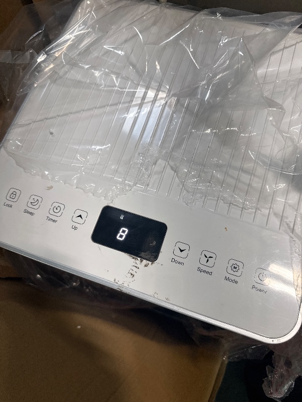 Photo 1 of ** tested Functional/ used dirty** 12000 BTU Portable Air Conditioners, AC Unit for Bedroom with 4 Modes Cooling/Dehumidifier/Fan & Sleep, Up to 400 Sq.Ft, 45db Quiet, 24H Timer & Remote, Standing Air Conditioner for Whole Rooms