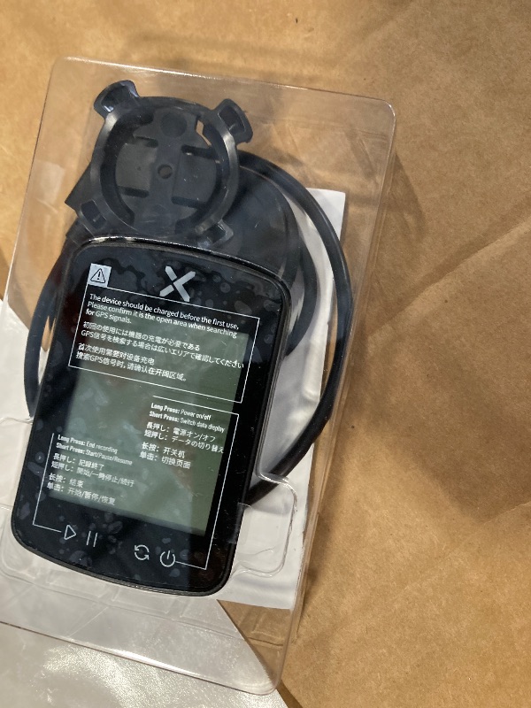 Photo 3 of XOSS G Gen2 GPS Bike Computer Wireless, Bluetooth IPX7 Waterproof Cycling Computer, Rechargeable Bicycle Speedometer Odometer with 2.2 inch LCD Screen, 28 hrs Long Battery Life Fits All Bikes