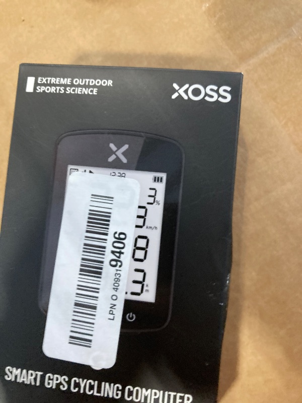 Photo 2 of XOSS G Gen2 GPS Bike Computer Wireless, Bluetooth IPX7 Waterproof Cycling Computer, Rechargeable Bicycle Speedometer Odometer with 2.2 inch LCD Screen, 28 hrs Long Battery Life Fits All Bikes