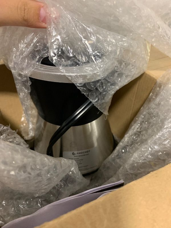 Photo 1 of ****SHAFT MIXER MISSING***** Meat Grinder Electric, AMZCHEF 500W Food Processor with Stainless Steel Bowl (8 Cup) & 2 Speed Modes, Meat Vegetable Chopper Electric with 4 Sharp Blades for Family & Baby Use