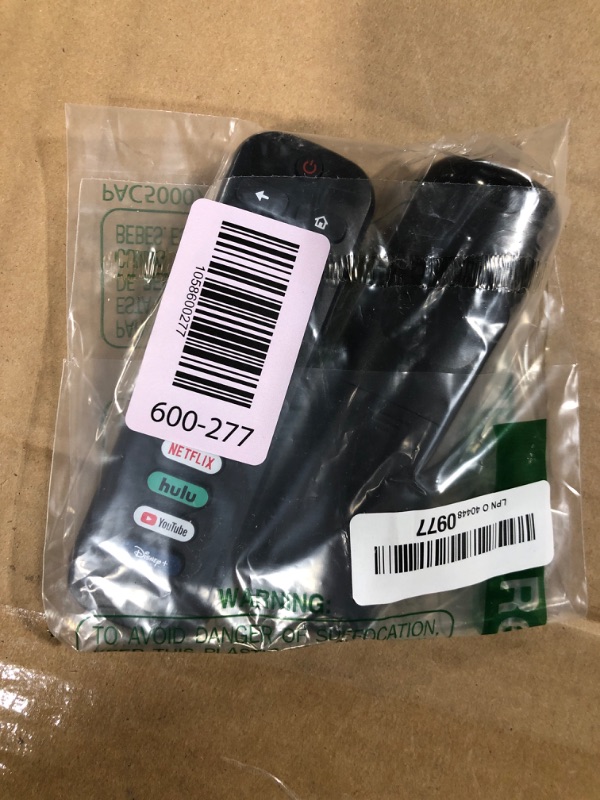 Photo 1 of (Pack of 2) Replacement Remote Control Only for Roku TV, Compatible for TCL Roku/Hisense Roku/Onn Roku/Sharp Roku/Element Roku/Westinghouse Roku/Philips Roku Smart TVs (Not for Roku Stick and Box)