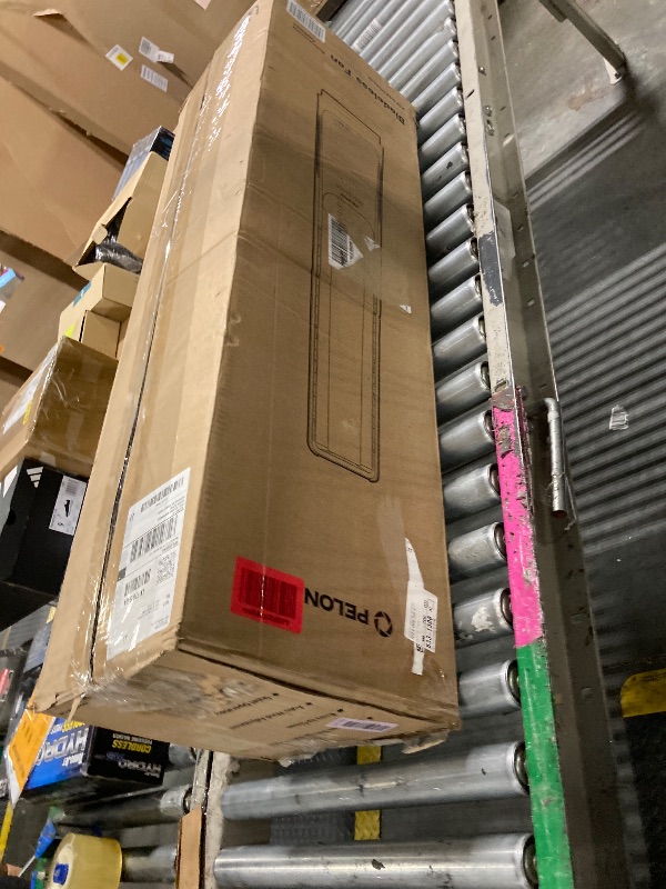 Photo 1 of ** USED/ TESTED FUNCTIONA/ INCLUDED CONTROL L ** PELONIS 40" Bladeless Tower Fan with Powerful Airflow, Ultra-Quiet DC Motor (22 dB), 6 Speeds, 4 Modes, Remote Control, 7-Hour Timer, 90° Oscillation, Safe Design for Bedroom, Home, Office