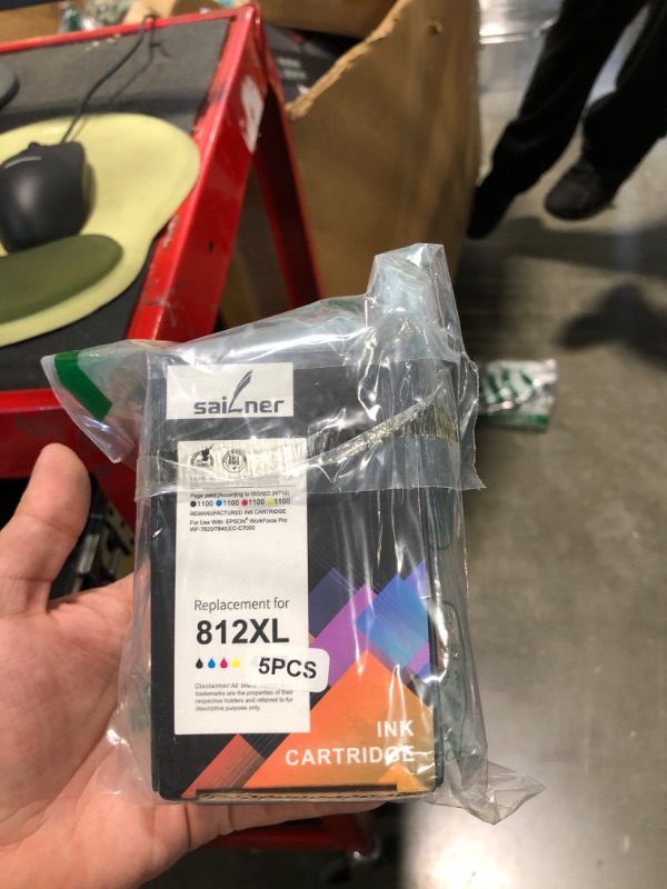 Photo 1 of ****ONLY 1 PACK*****Remanufactured for 812XL Ink Cartridges Combo Pack with Lastest Chip Replacement for Epson 812 812XL T812XL Ink Cartridges Work with Epson Workforce Pro WF-7840 WF-7820 WF-7310 EC-C7000 Printers