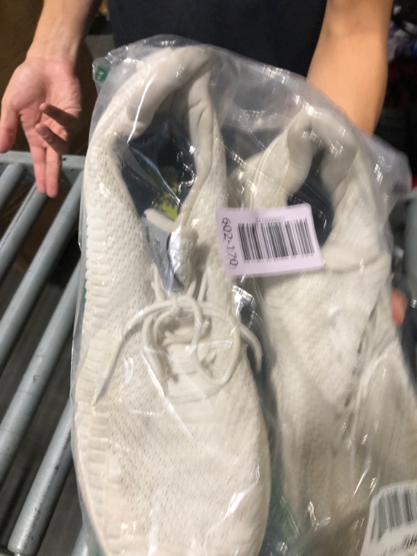 Photo 1 of *****DIRTY NEED TO BE CLEANED*****Feethit Mens Slip On Walking Shoes Blade Tennis Shoes Non Slip Running Shoes Lightweight Workout Shoes Breathable Mesh Fashion Sneakers All White Size 11.5