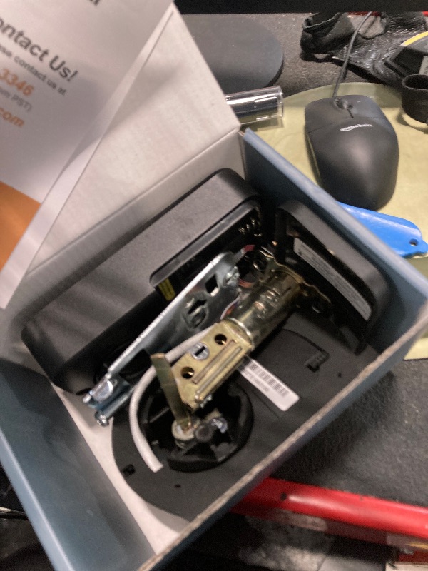 Photo 1 of **MISSING PARTS***TEEHO TE001 Keyless Entry Door Lock with Keypad - Smart Deadbolt Lock for Front Door with 2 Keys - Auto Lock - Easy Installation - Oil-Rubbed Bronze