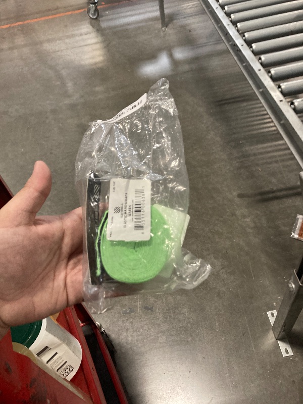 Photo 1 of ****1 WRAP GREEN****Sanabul Elastic 180 inch Boxing Hand Wraps for Boxing Gloves Muay Thai Kickboxing MMA Wraps for Men & Women, Green,180"