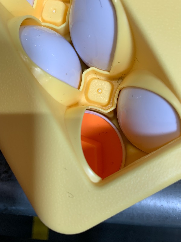 Photo 1 of **missing half an egg**Matching Eggs Easter Egg Toy for Toddlers - Color & Shape Recognition Sorter Puzzle, Early Learning Educational Fine Motor Skill Montessori Geometric Gift for 1 2 3 Year Old Kids Boys Girls (12pcs)