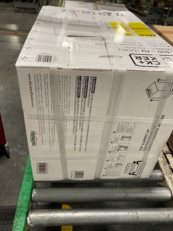 Photo 1 of **factory sealed box**BLACK+DECKER Portable Air Conditioner, 9,000 BTU (5,300 BTU SACC) for Rooms up to 400 Sq. Ft., Portable AC with Follow Me Remote Control and Window Kit, BPACT08WT, White