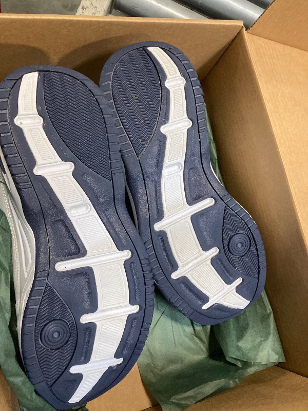 Photo 1 of **GENTLY USED**Skechers Men's Durham Hands Free Slip-in Sneaker, White, 11 X-Wide