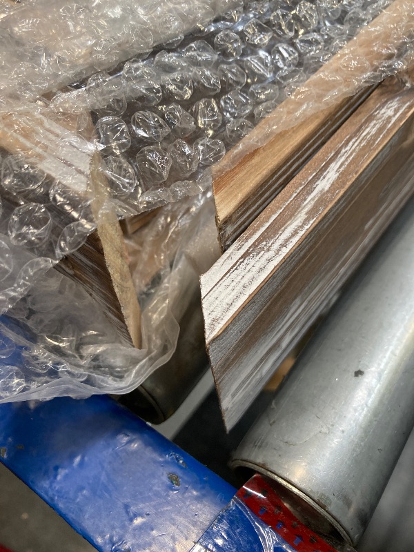 Photo 1 of **broken corner**J JACKCUBE DESIGN Wall Decor Floating Hanging Square Shelves Wall Mounted Rustic Wood Cube Display Shelf Shadow Boxes Decorative Boho Home Décor for Living Room, Bedroom, Office, Set of 4 - MK571A