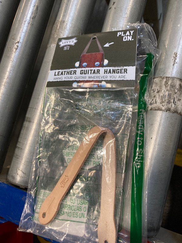 Photo 1 of **black stain**Levy's Leathers MM1N Guitar Strap