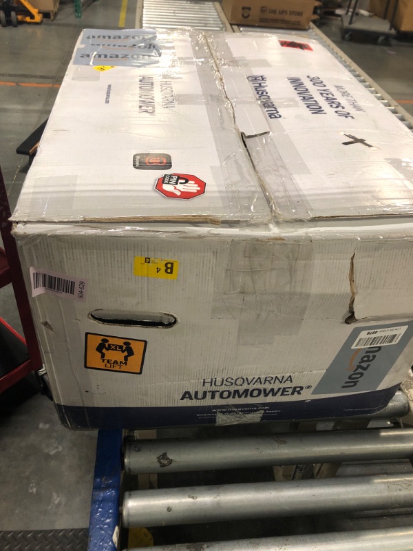 Photo 1 of ***USED***Husqvarna 970471745 Automower 415X Robotic Lawn Mower with GPS Assisted Navigation, Automatic Lawn Mower with Self Installation for Small to Medium Yards (0.4 Acre)