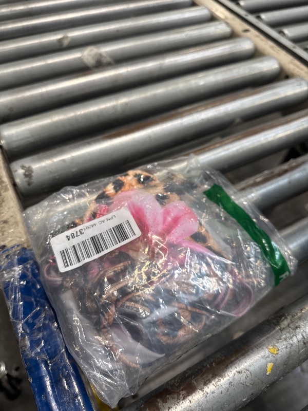 Photo 1 of  Verdusa Women's Y2K Bikini 2 Piece Cheetah Floral Swimsuit Halter Triangle Tie Side String Bikini Set Multicolor Large