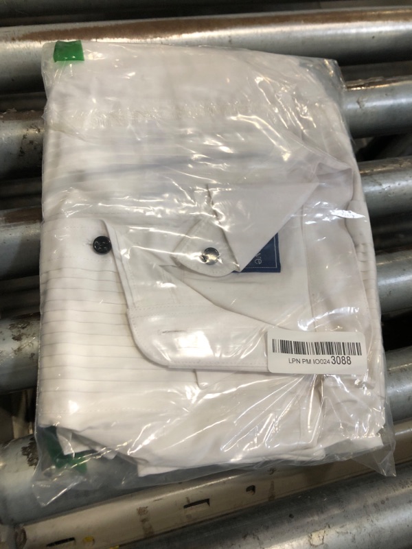 Photo 1 of ** SIMILAR ITEM**   
Gollnwe Tuxedo Shirts for Men Wing Collar French Cuff with Cufflinks and Bow Tie Mens Dress Shirt for Wedding White SIZE SMALL    