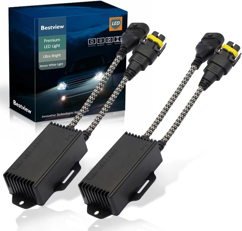 Photo 1 of 
Bestview H8 H9 H11 Canbus Decoder Kits Compatibility Anti Flickering Resistor Warning Canceler Pack of 2