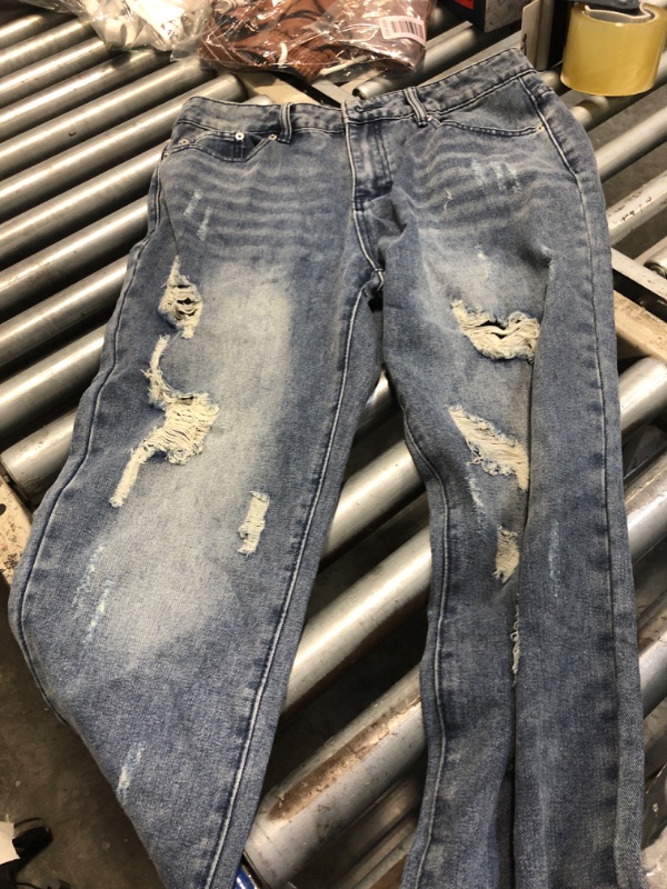 Photo 1 of ***SIMILAR***Red Kap Mens Loose-fit Dungaree Jeans, Stonewash, 40W X 30L US