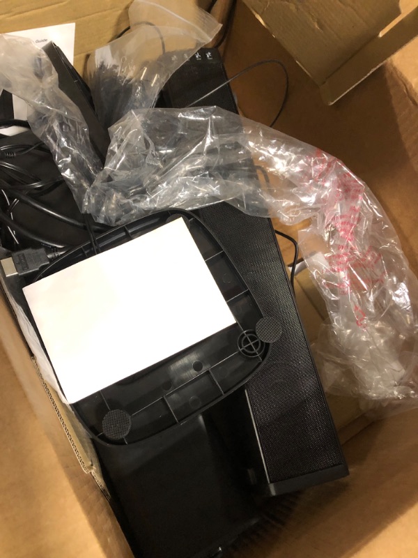 Photo 1 of ***Missing remote*** Puxinat 2 in 1 Separable Sound Bar for Smart TV, 2.2 Channel 32Inch Bluetooth 5.0 TV Speaker for Surround Sound System, Built-in Dual Subwoofer, Bass Adjustable, Remote Control Included(Sound Bar)