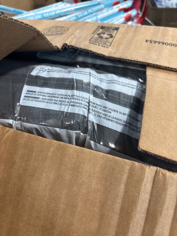 Photo 1 of Depend Real Fit Incontinence Underwear for Men, Disposable, Maximum Absorbency, Large/Extra Large, Black, 52 Count (2 packs of 26), Packaging May Vary