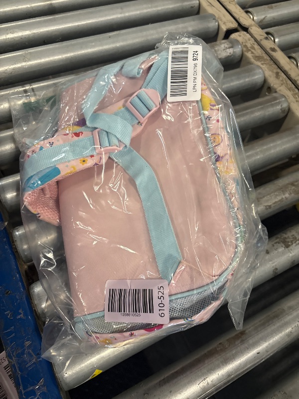 Photo 1 of ****USED NO ZIPPER FOR FRONT POUCH**** Simple Modern Medium Disney Toddler Backpack for School Girls and Boys | Kindergarten Elementary Kids Backpack | Fletcher Collection | Kids - 15" tall | Princess Rainbows