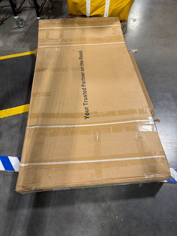 Photo 1 of [Model Uknown, maybe Ford] Hard Folding Truck Bed Tonneau Cover Compatiable with Ford Super Duty 8.2 FT Long Box, 1999-2025 F250 F350 F-250 F-350, Tri Fold Style