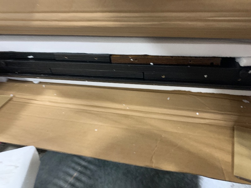 Photo 1 of ***PARTIAL SET - MISSING BOX****
YITAHOME L Shaped Desk with Power Outlets & LED Lights, 60" Corner Computer Desk with Drawers & Lift Top, Home Office Desk with Monitor Stand & File Cabinet, Wood Height Adjustable Desk, Black & Brown