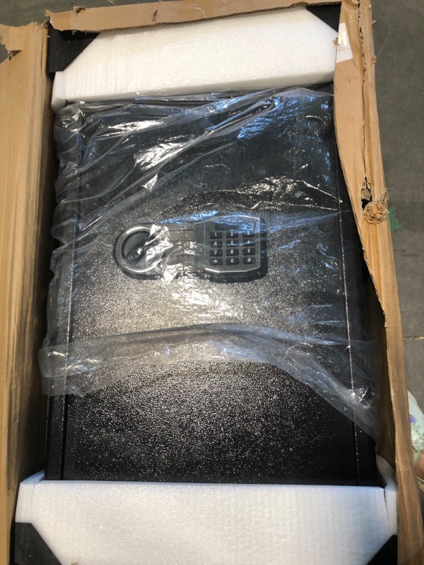 Photo 1 of 6.0 Cuft Large Safe Box, Digital Fireproof Safe with Fireproof Waterproof Bag, Electronic Keypad Keys and Removable Shelf, Security Safes for Home Documents Money Valuables