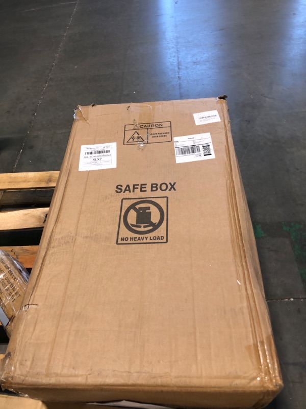 Photo 1 of 6.0 Cuft Large Safe Box, Digital Fireproof Safe with Fireproof Waterproof Bag, Electronic Keypad Keys and Removable Shelf, Security Safes for Home Documents Money Valuables