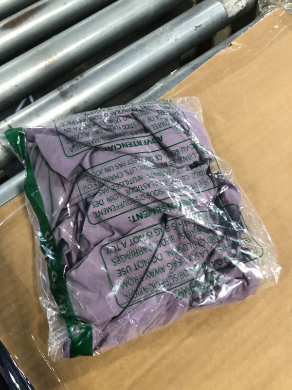 Photo 1 of **MINOR STAIN**
THE GYM PEOPLE Women's Long Sleeve Workout Shirts Back Loose Fit Running Tee Tops with Thumb Hole Grey Purple Small