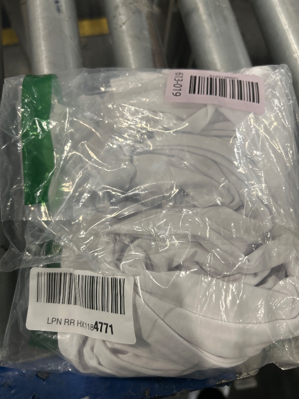 Photo 1 of ** UNKNOWN SIZE*** BAMBOO COOL Men’s Undershirts Slim Fit V-Neck, Breathable Moisture-Wicking T-Shirts, Soft Stretch White Tees for Men, 3 Pack