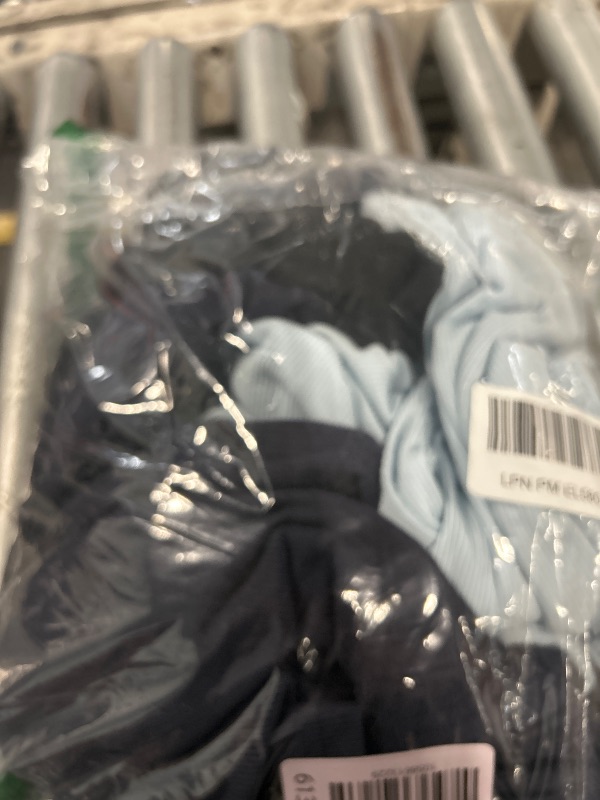 Photo 1 of ** UNKNOWN SIZE*** Real Essentials 3 Pack: Women's Ribbed High Waisted Maxi Skirt with Side Slit - Casual Long Pencil Skirt