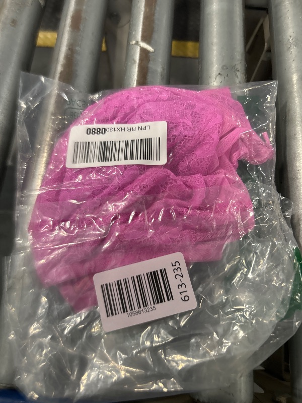 Photo 1 of ** UNKNOWN SIZE*** HSIA Minimizer Bras for Women Enchante Full Coverage Underwire Bras Plus Size Lifting Floral Lace Bra for Heavy Breast Hot Pink