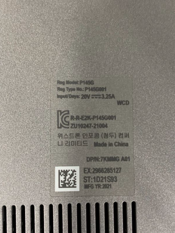 Photo 1 of **FAN NEEDS A REPLACEMENT** Dell Inspiron 13 5310, 13.3 inch QHD (Quad High Definition) Laptop - Thin and Light Intel Core i7-11370H, 16GB DDR4 RAM, 512GB SSD, NVIDIA GeForce MX450, Services - Windows 10 Home