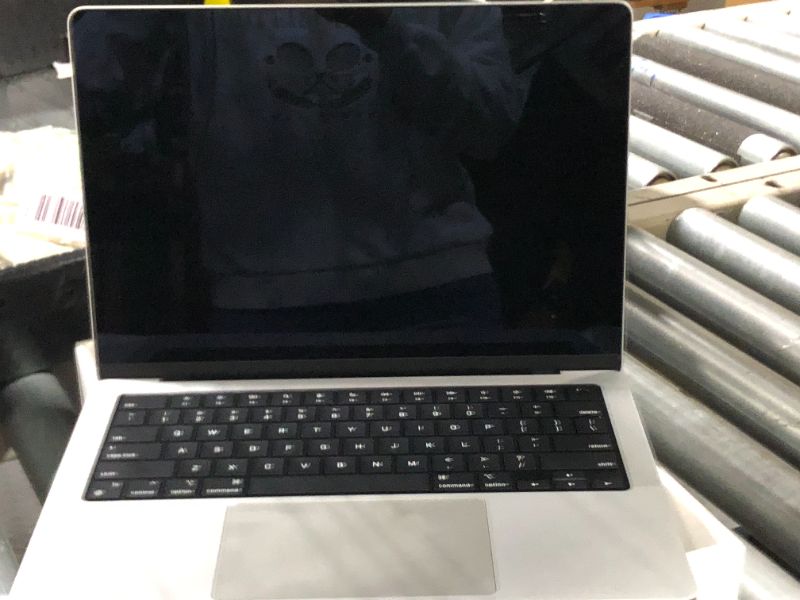 Photo 1 of **ONLY WORKS WHILE PLUGGED IN, NEEDS A NEW BATTERY REPLACEMENT** Apple 2023 MacBook Pro Laptop with Apple M2 Pro chip with 10?core CPU and 16?core GPU: 14.2-inch Liquid Retina XDR Display, 16GB Unified Memory, 512GB SSD Storage. Works with iPhone/iPad; Si