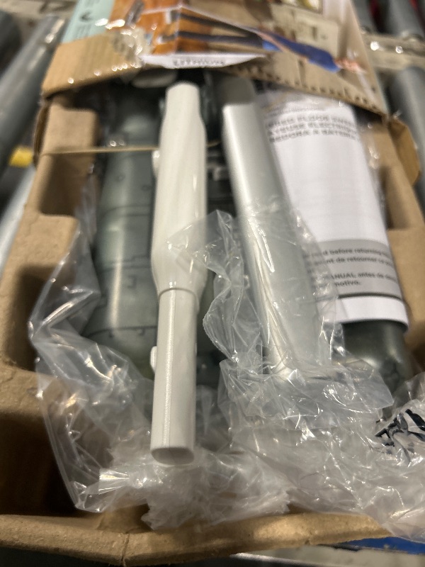 Photo 1 of **MISSING CHARGER**BLACK+DECKER Carpet Sweeper 50 Minute Lithium Floor Sweeper, Multi-Surface Use, Easy One Hand Cleaning, Self Standing, Charger Included (HFS115J10)