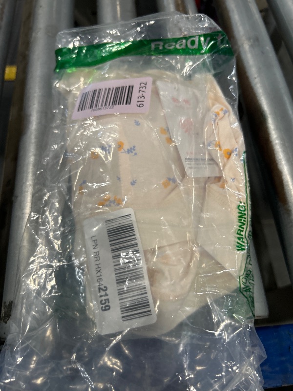 Photo 1 of ** UNKNOWN SIZE*** 2 Pack Women Button Front Closure Bras Wireless Cotton Everyday Soft Cup (no Pads) Bras for Medium Elderly